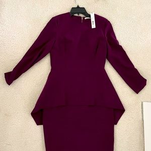 Deep purple Alice and Olivia dress